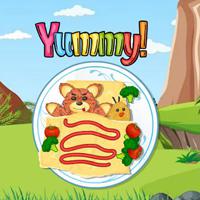 play Yummy Food Land Escape