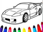 play Kids Vehicles Coloring Book