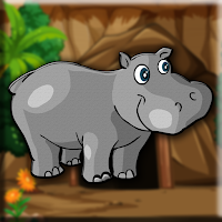 play G2J Little Hippo Calf Escape