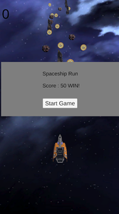 Spaceship Run game