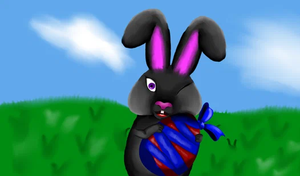 Easter Bunny (Egg Coloring)