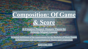 play Honors Thesis Game - Soundworld