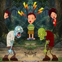 Kids-Escape-From-Zombies game