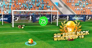 3D Free Kick World Cup 18 game