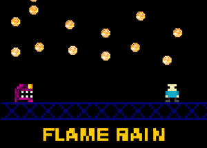 Flame Rain game