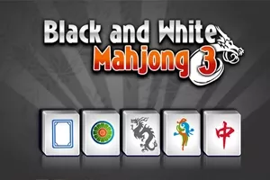 Black And White Mahjong 3 game
