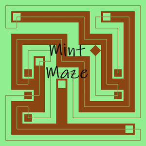 Mint Maze game