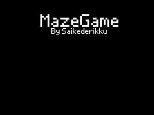 Mazegame game