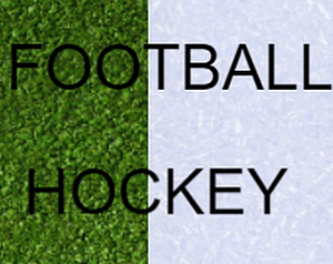 Football And Hockey game