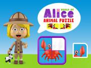World Of Alice Animals Puzzle game
