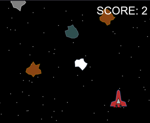 Asteroids (Clone) game