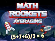 Math Rockets Averaging game