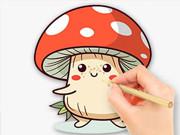 Coloring Book: Mushroom game