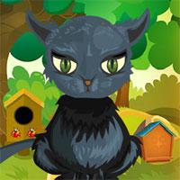 play Games4King-Black-Cat-Rescue-2