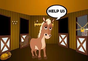 play Save Naive Horse Foal