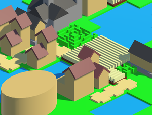 Tile City Builder game