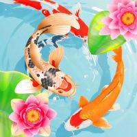 Koi Fish Pond - Idle Merge game