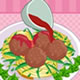 Cooking Spaghetti Meatball