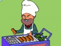 play Hotdog Man Colouring