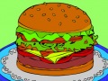 play Online Coloring Hamburger