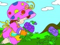 Colour-In Flower Girl