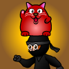 play Rucky Cat Barance Ninja!