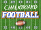 Chalkboard Football