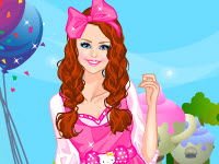 play Pink Candy Girl Dress Up