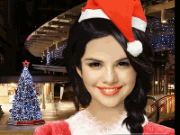 play Selena Gomez Xmas Makeup