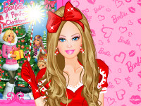 play Barbie Christmas Dress Up