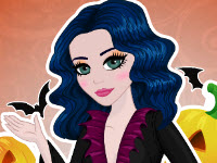 play Stylish Halloween Makeover