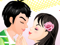 play Kissing Couple Dressup