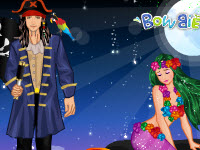 play Pirate And Mermaid Dress Up