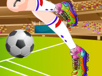 play Dress My Football Shoes