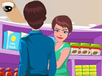 play Supermarket Kissing