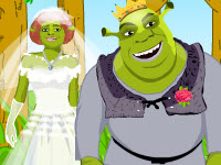 play Fiona And Shrek Wedding