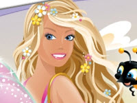 play Barbie Round Puzzle