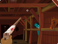 Barn Zombies Shootup Dressup