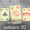 play Tri Peak Solitaire 3D