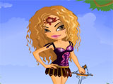 play Warrior Doll Dressup