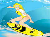 play Cool Surfing Girl