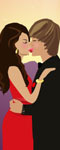 play Selena And Justin Kissing