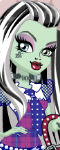 play Monster High Frankie Stein Dress Up