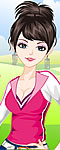 play The Lively Golf Girl Dress Up