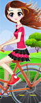 play Bicycle Girl Dressup