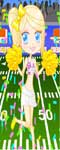 play Football Cheerleader Dressup