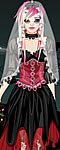 play Stylish Gothic Bride Dress Up