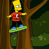 play Bart Simpson Skateboarding