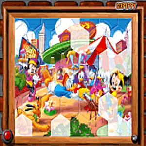 play Sort My Tiles Mickey Toon Town