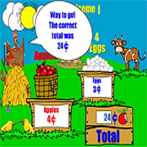 play Farm Stand Math